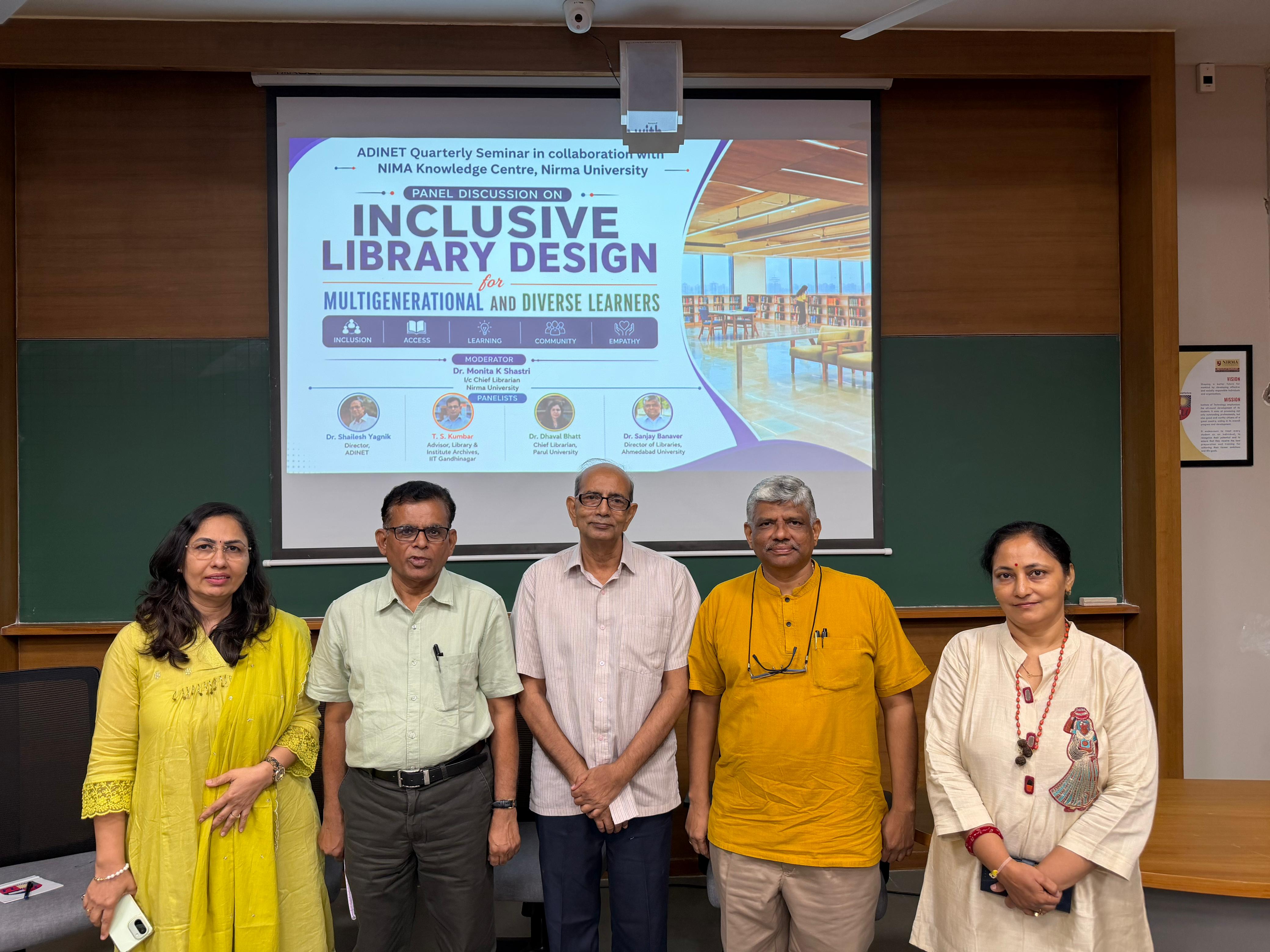 ADINET Quarterly Seminar @ Nirma University
