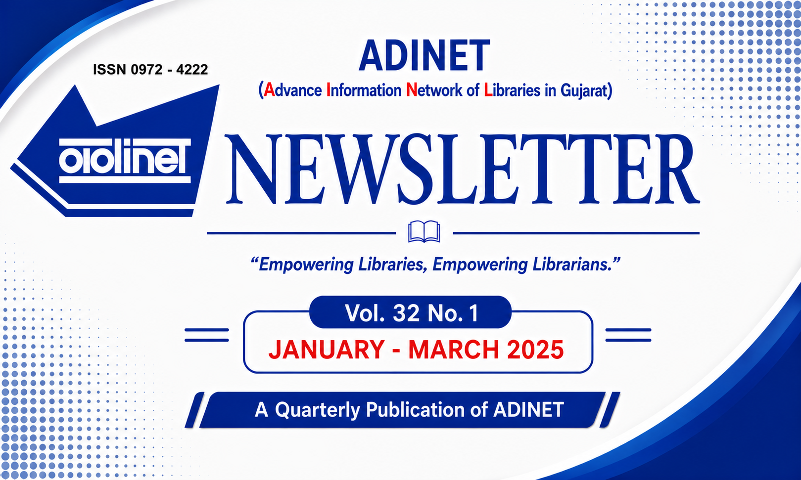 ADINET Newsletter January - March 2025