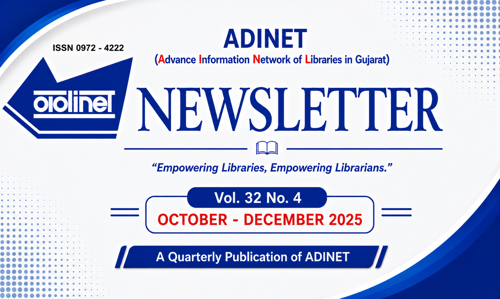 ADINET Newsletter October - December 2025